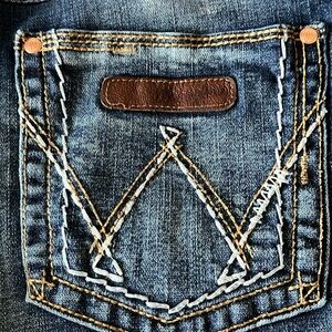 Wrangler bootcut denim